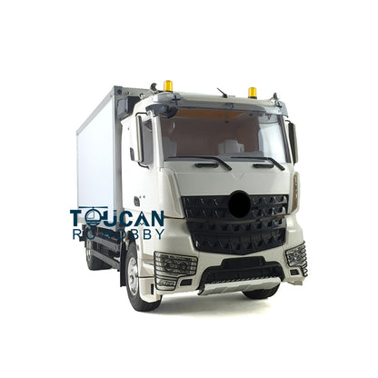 US STOCK TOUCAN 1/14 RC 2Axles Delivery Truck KIT Container DIY Tractor Model Motor