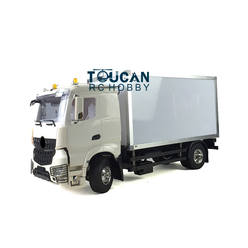US STOCK TOUCAN 1/14 RC 2Axles Delivery Truck KIT Container DIY Tractor Model Motor