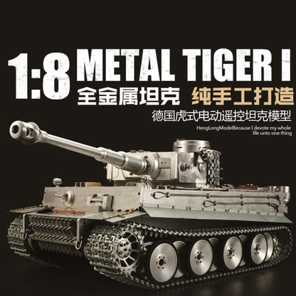 IN STOCK 1/8 Scale Henglong Full Metal German Tiger I RTR RC Tank 3818