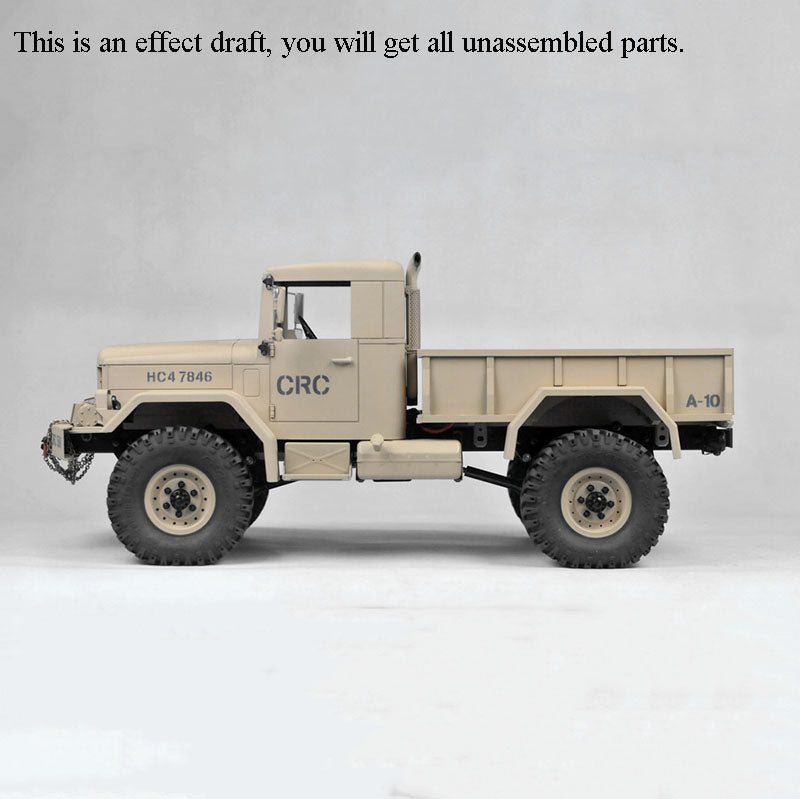 CROSSRC 1/10 HC4 4WD RC Off Road Military Truck KIT