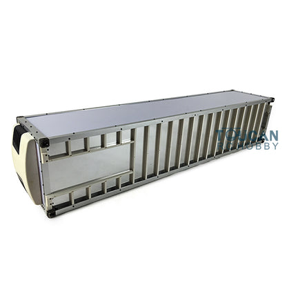 US Stock TOUCAN 1/14 40ft Reefer Container Uassembled for DIY TAMIYA Semi Trailer Tractor Truck KIT