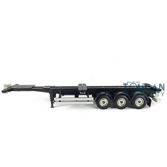 Fast Shipping TOUCAN 40ft Chassis Model for 1/14 DIY TAMIYA Tractor Truck Semi Trailer Car