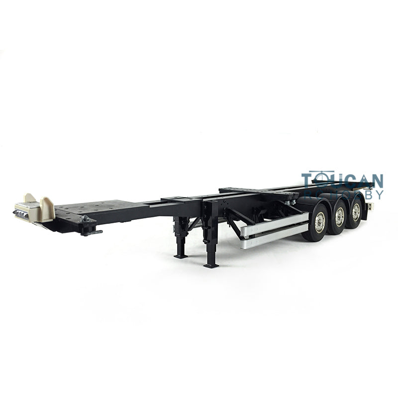 Fast Shipping TOUCAN 40ft Chassis Model for 1/14 DIY TAMIYA Tractor Truck Semi Trailer Car