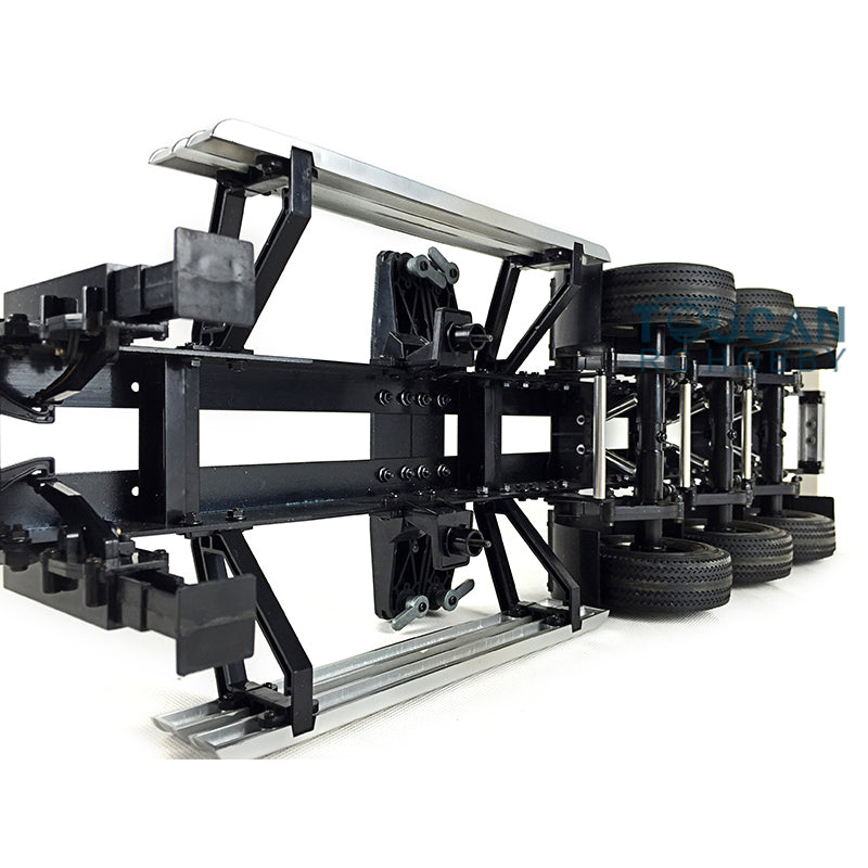 Fast Shipping TOUCAN 40ft Chassis Model for 1/14 DIY TAMIYA Tractor Truck Semi Trailer Car