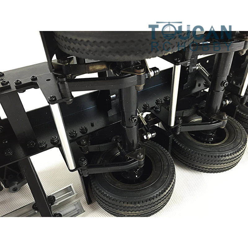 Fast Shipping TOUCAN 40ft Chassis Model for 1/14 DIY TAMIYA Tractor Truck Semi Trailer Car