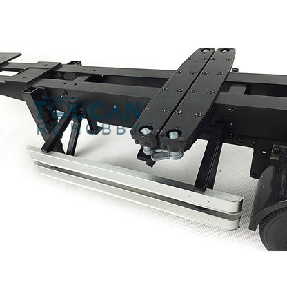 Fast Shipping TOUCAN 40ft Chassis Model for 1/14 DIY TAMIYA Tractor Truck Semi Trailer Car