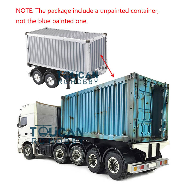 RC 1/14 Highline 6*4 20ft Container-Sattelauflieger