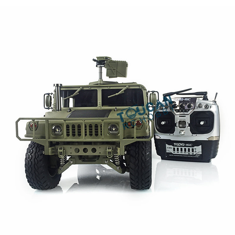 HG 1/10 RC Truck 4*4 US Militärfahrzeug P408