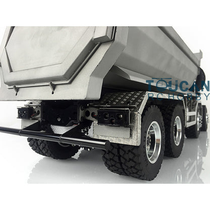 LESU 8*8 Front Hydraulic Dumper Truck Tipper 1/14 RC TAMIYA MAN Model Metal DIY