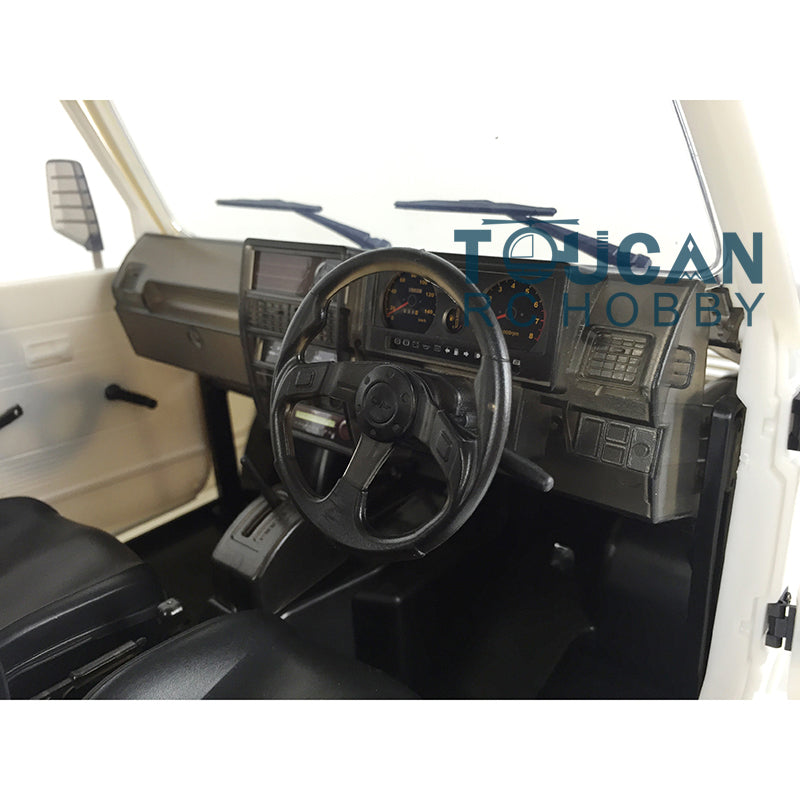 Capo 1/6 Crawler SIXER1 Kunststoff lackiert Kabine RC Auto Shell Motor Servo ESC I6S 