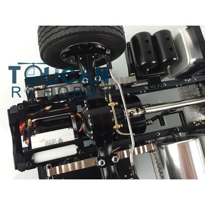 LESU 1/14 RC 6*6 Metal Chassis for DIY TAMIYA Model Tractor Truck Dumper