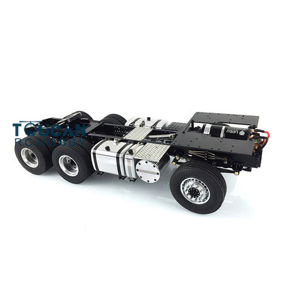 LESU 1/14 RC 6*6 Metal Chassis for DIY TAMIYA Model Tractor Truck Dumper