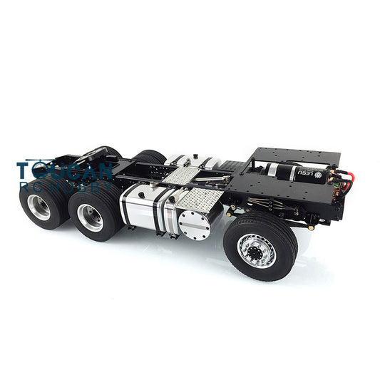 LESU 1/14 RC 6*6 Metal Chassis for DIY TAMIYA Model Tractor Truck Dumper