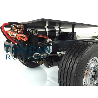 LESU 1/14 RC 6*6 Metal Chassis for DIY TAMIYA Model Tractor Truck Dumper