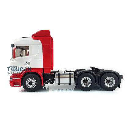 LESU RC 6*6 Metall Chassis 1/14 Lackiert Kabine Traktor Lkw