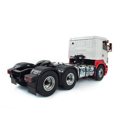 LESU RC 6*6 Metal Chassis 1/14 Painted Cabin Tractor Truck