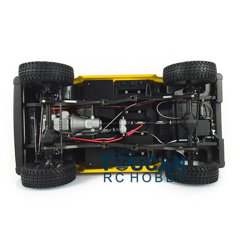 Modèle de voiture peinte Capo assemblé Crawler 1/6 RC SIXER1 I6S Motor