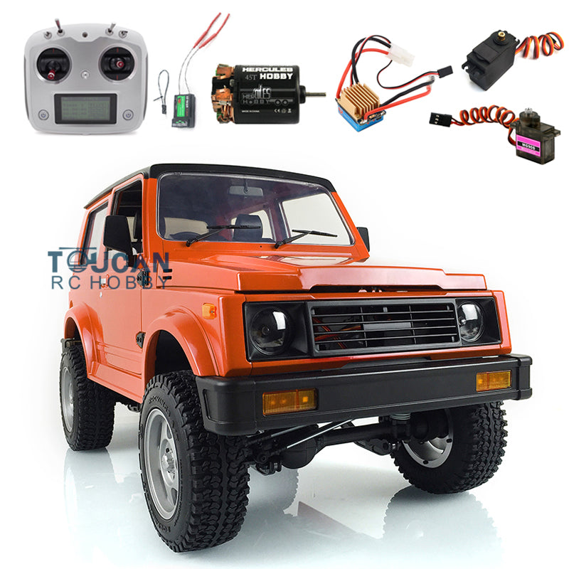 Modèle de voiture peinte Capo assemblé Crawler 1/6 RC SIXER1 I6S Motor