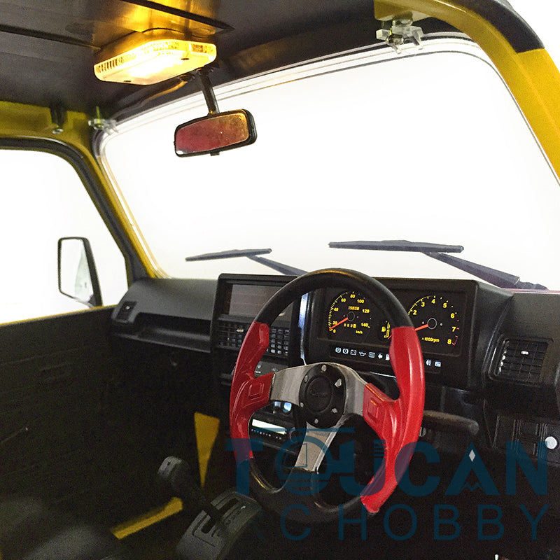 Montiertes Capo-Modell, lackiertes Auto, Crawler 1/6 RC SIXER1 I6S Motor