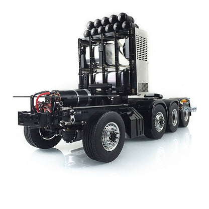IN STOCK 1/14 LESU 8*8 Metal Chassis RC Truck DIY Mercedes TAMIYA 3363 1851 Tractor Model