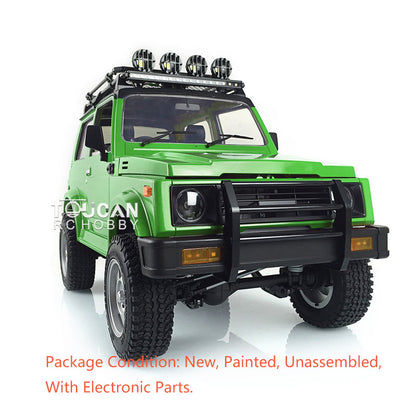 1/6 RC Capo Crawler SIXER1 Metall Chassis Front Stoßstange Motor Servo