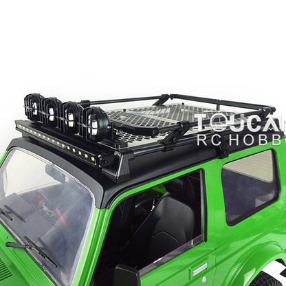 1/6 RC Capo Crawler SIXER1 Metall Chassis Front Stoßstange Motor Servo