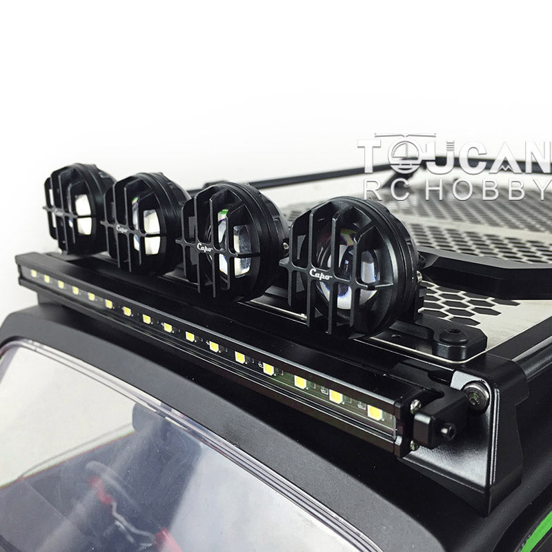 1/6 RC Capo Crawler SIXER1 Metall Chassis Front Stoßstange Motor Servo