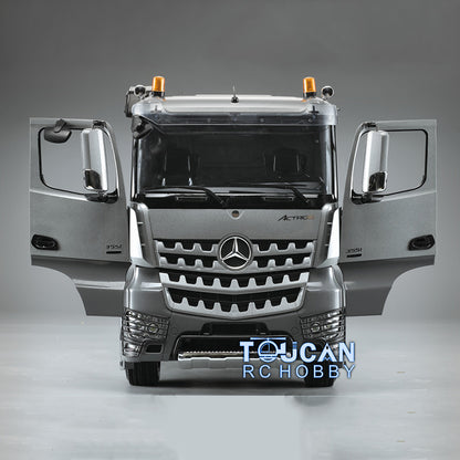 Kits de remorques de camions tracteurs RC peints à 3 essieux 1/14 6*4