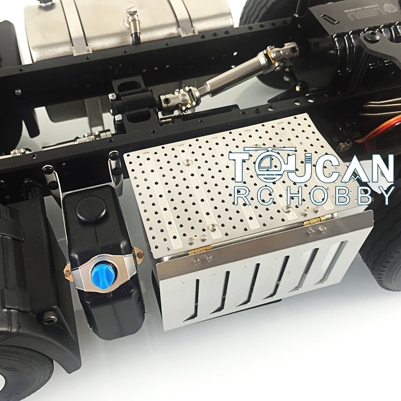 LESU RC Tractor Truck Radio Controlled 6*6 Metal 3 Speed 3363 Assembled Chassis Motor Servo DIY Vehicle Cars Model