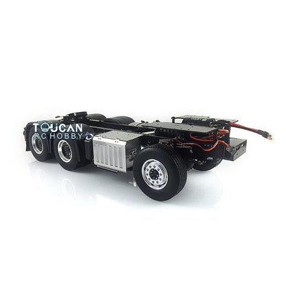 LESU RC Tractor Truck Radio Controlled 6*6 Metal 3 Speed 3363 Assembled Chassis Motor Servo DIY Vehicle Cars Model