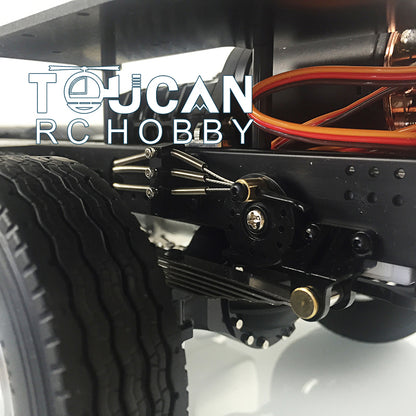 LESU RC Tractor Truck Radio Controlled 6*6 Metal 3 Speed 3363 Assembled Chassis Motor Servo DIY Vehicle Cars Model