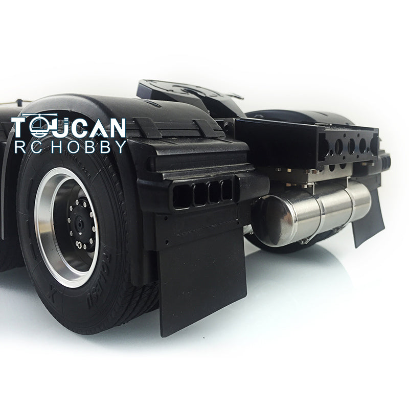 LESU RC Tractor Truck Radio Controlled 6*6 Metal 3 Speed 3363 Assembled Chassis Motor Servo DIY Vehicle Cars Model