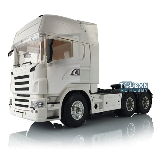 R620 High-roof Cabin RC Car Shell for 1/14 6x6 6x4 Tractor Truck