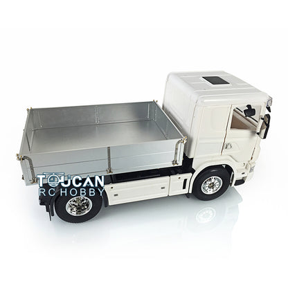 Tracteur de voiture télécommandé à 2 essieux 4 x 2 1/14 pour camion, moteur de trémie à monter soi-même, remorque TAMIYA