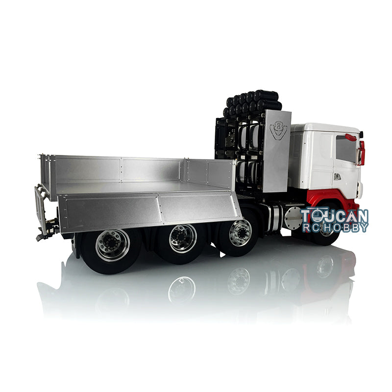 1/14 8*8 LESU Kits RC Peint Tracteur Camion Voiture