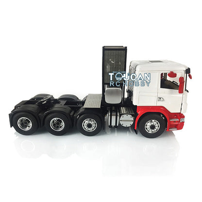 LESU 1/14 8*8 Kits RC Painted Tractor Truck Sound Servo 540 Power