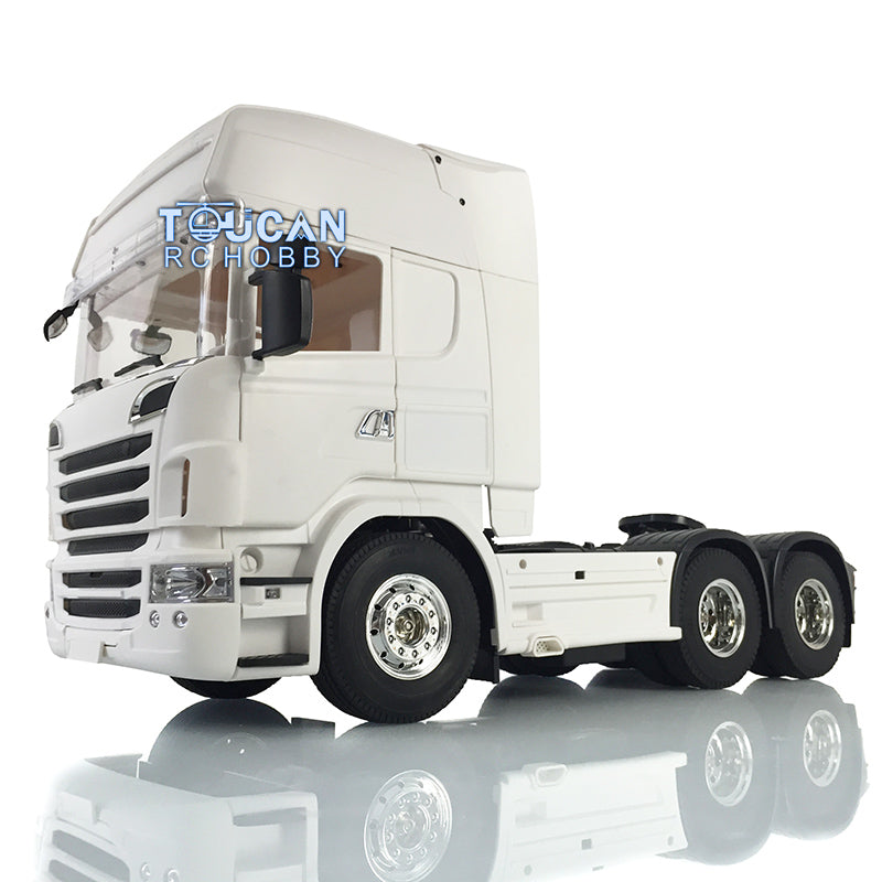 1/14 Unlackiert 6X4 3 Achsen RC Sattelzugmaschine R730 KIT