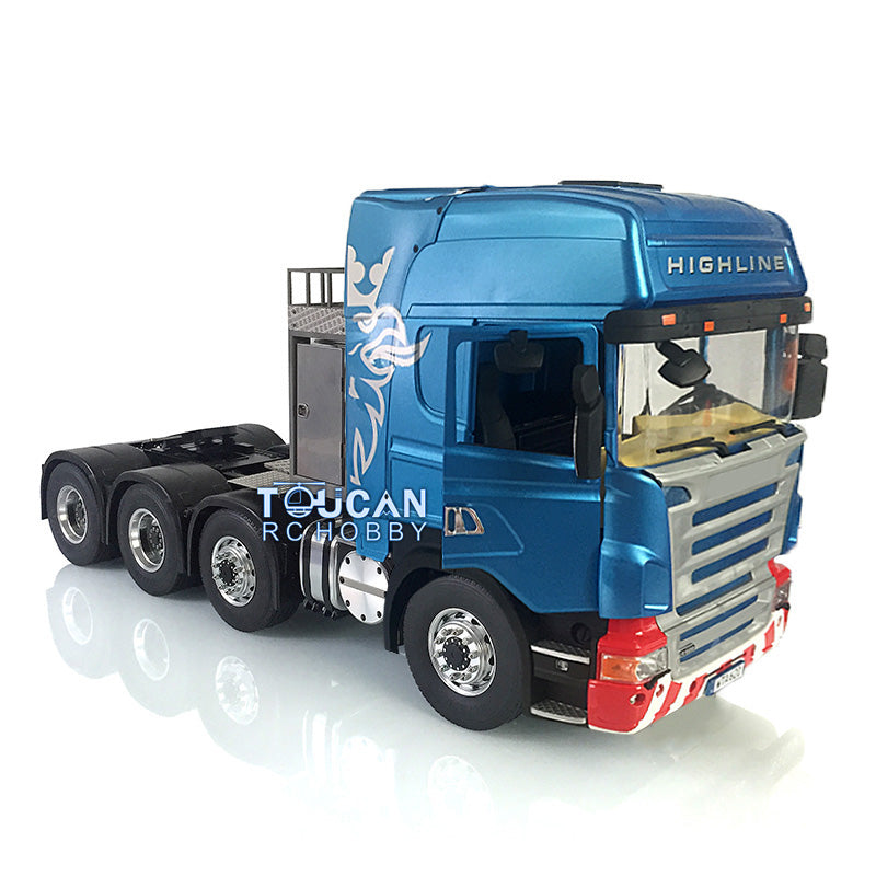 Camion tracteur RC KIT LESU 1/14 8*8 avec cabine 802C