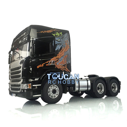 1/14 LESU 6*6 RC Traktor Lkw Metall Chassis