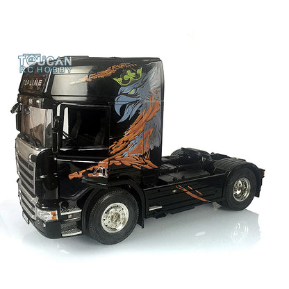 1/14 TOUCAN RC R730 Highline Tractor Truck Model Gripen Painted Motor