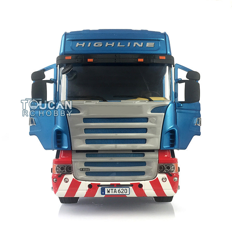 Camion tracteur RC KIT LESU 1/14 8*8 avec cabine 802C