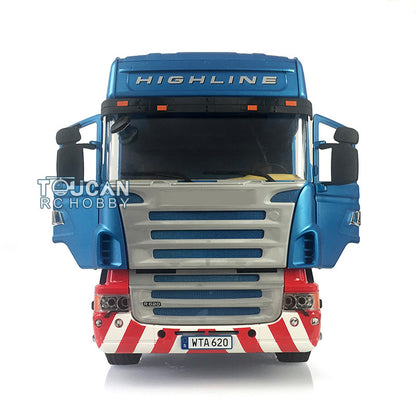 Camion tracteur RC KIT LESU 1/14 8*8 avec cabine 802C