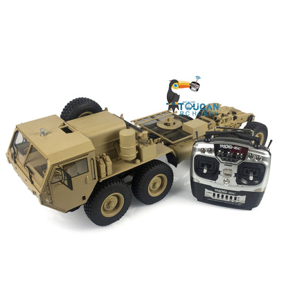 US STOCK 8x8 RC Military Truck 1/12 HG P802 Radio Control Car Metal Chassis Sounds Lights