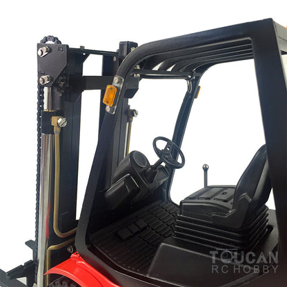 IN STOCK LESU 1/14 RC Hydraulic Forklift Transfer Car RTR