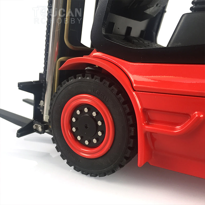 US STOCK LESU 1/14 RC Linde Hydraulic Forklift Transfer Painted Car RTR Truck Motor Light