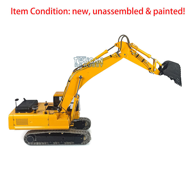 1/14 LESU PC360 RC Hydraulic Excavator Metal Body Sprocket Pump Painted