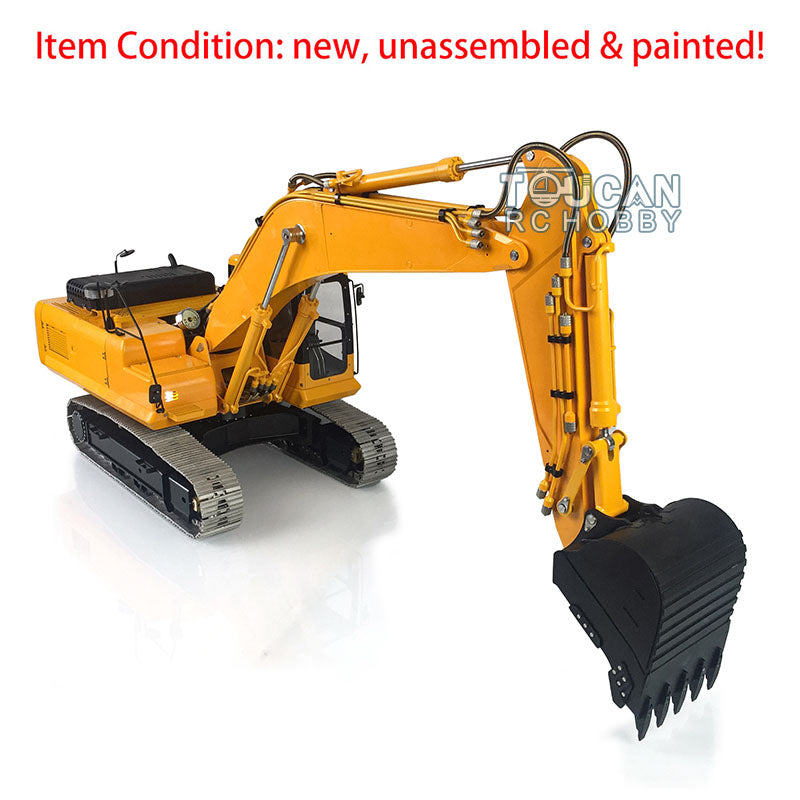 1/14 LESU PC360 RC Hydraulic Excavator Metal Body Sprocket Pump Painted