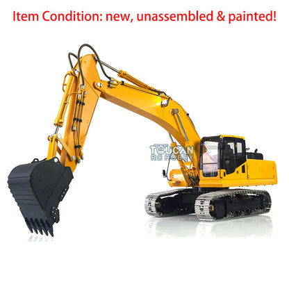 1/14 LESU PC360 RC Hydraulic Excavator Metal Body Sprocket Pump Painted