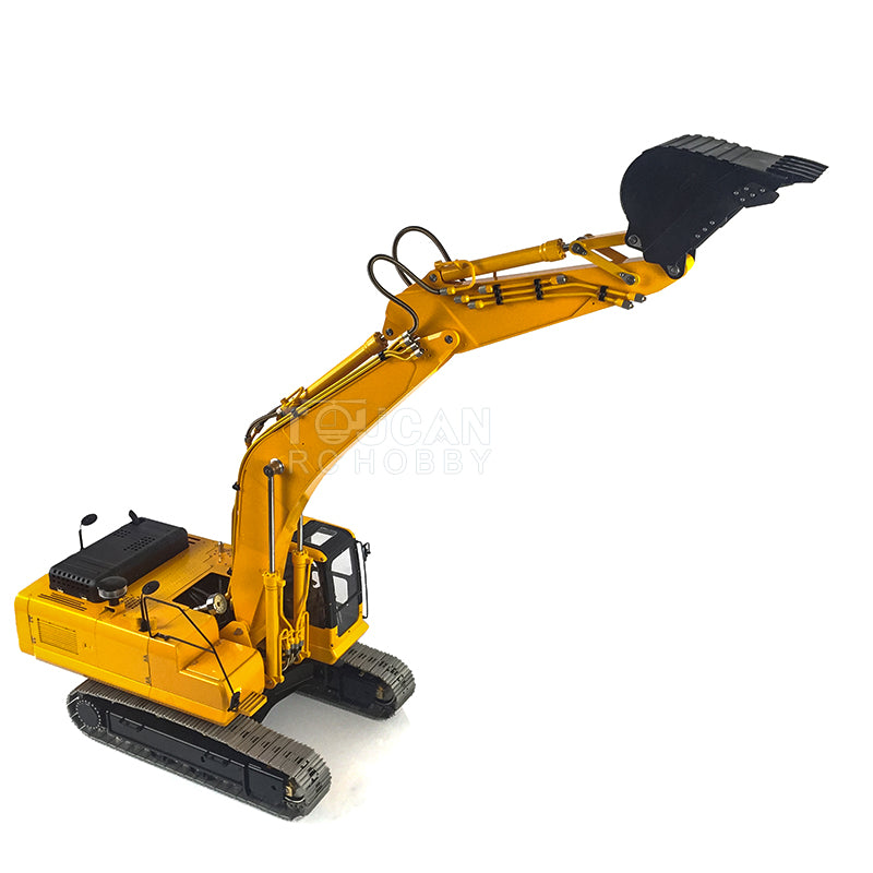 LESU 1/14 RTR PC360 Painted Assembled Metal RC Hydraulic Excavator B0002 With PL18EV Lite Transmitter