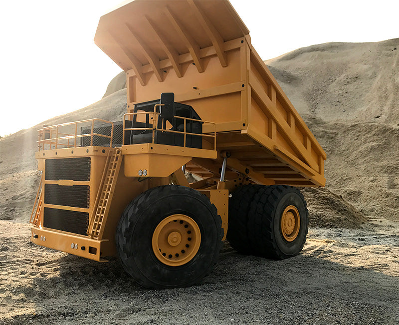 JDModel 1/14 4x4 118F Bogie RC Hydraulischer Bergbau-Dumper